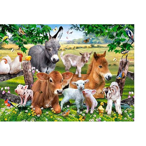 A La Ferme - Puzzle 100 Pièces