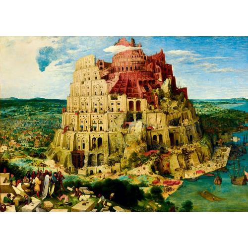 Pieter Bruegel The Elder - The Tower Of Babel, 1563 - Puzzle 2000 Pièces