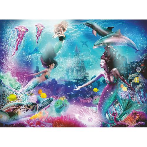 Puzzle Pièces Xxl - Sirènes - Puzzle 300 Pièces