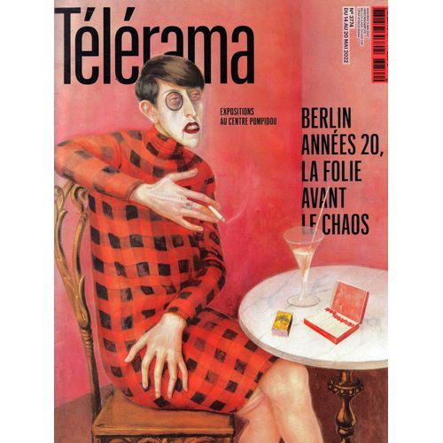 Télérama 3774: Bertrand Belin. Dr Magnus Hirschfeld. Eugène Leroy. Michel Vinarer. Malik Oussekine. Berlin.