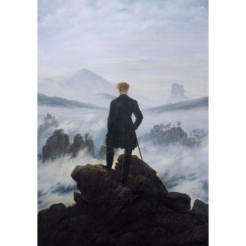 Caspar David Friedrich - Le Voyageur Au-Dessus De La Mer De Nuages, 1818 - Puzzle 104 Pièces