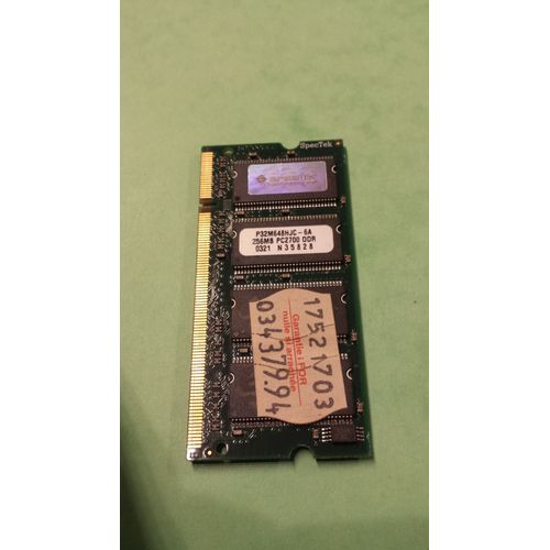 p32m648hjc-6a spectec 256mb ddr