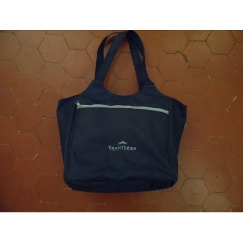Sac D'équitation Bleu Equitheme