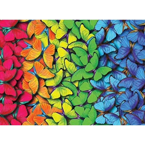 Papillons Multicolores - Puzzle 1000 Pièces