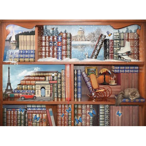 Livres Magiques - Puzzle 1000 Pièces
