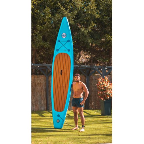 Paddle Gonflable En Dropstitch - O'spazia - 305 X 76 X 15 Cm - Tout Inclus + Sac De Transport