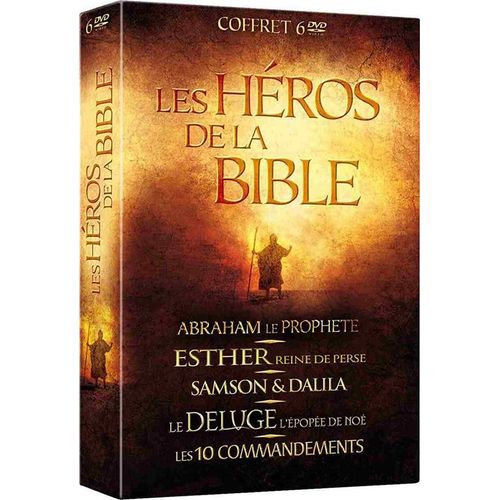 Les Héros De La Bible : Abraham Le Prophète + Esther, Reine De Perse + Samson & Dalila + Le Déluge + Les 10 Commandements