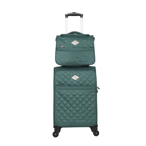 GERARD PASQUIER - SET DE 2 POLYESTER LILAS-H 4 Roues