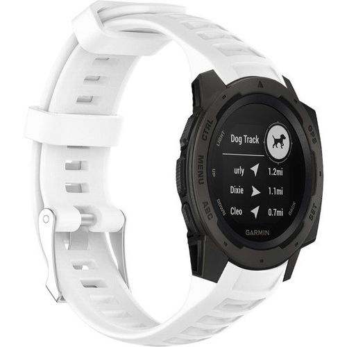 Imoshion Bracelet Silicone Garmin Instinct - Blanc