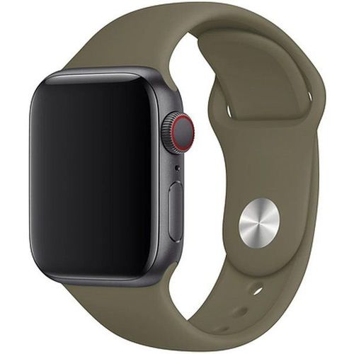 Apple 40mm Sport Band - Bracelet De Montre Pour Montre Intelligente - Taille Regular - Kaki - Pour Watch Hermès Series 7, Hermès Series 9, Nike Series 7, Series 10, Series 8, Series 9