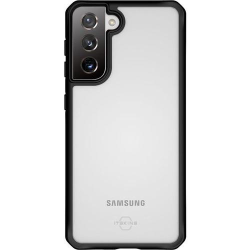 Itskins Coque Hybrid Solid Samsung Galaxy S21 Plus - Noir