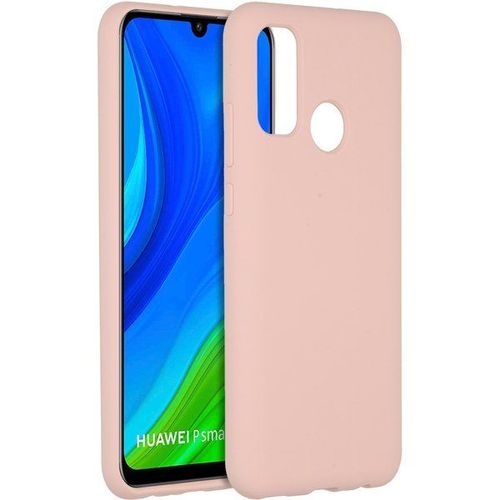 Accezz Coque Liquid Silicone Huawei P Smart (2020) - Rose