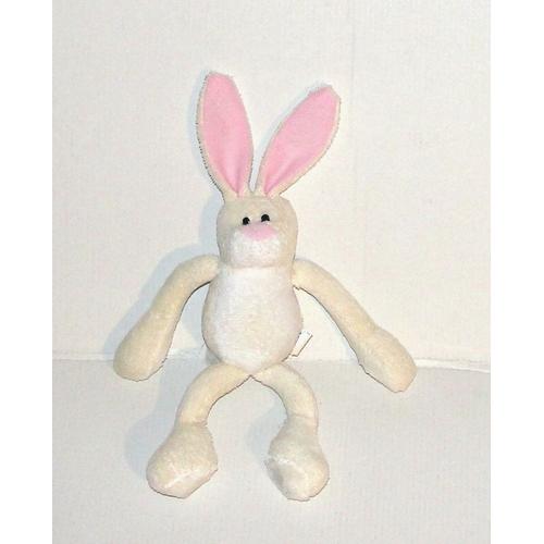 Doudou Lapin Magnetique Aux Pattes L Dake 19 Cm