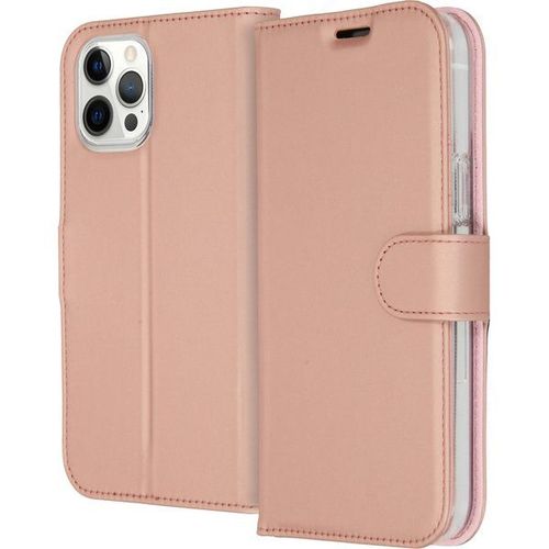 Accezz Étui De Téléphone Wallet Iphone 12 Pro Max - Rose Champagne