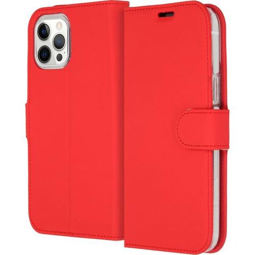 Accezz Étui De Téléphone Wallet Iphone 12 Pro Max - Rouge