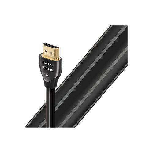 AudioQuest Pearl 48 - Ultra High Speed - câble HDMI - HDMI mâle pour HDMI mâle - 5 m - blindé - support 10K, support pour 8K60Hz, support 4K 120 Hz
