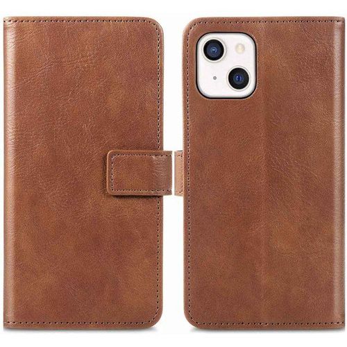 Imoshion Étui De Téléphone Portefeuille Luxe Iphone 13 - Brun