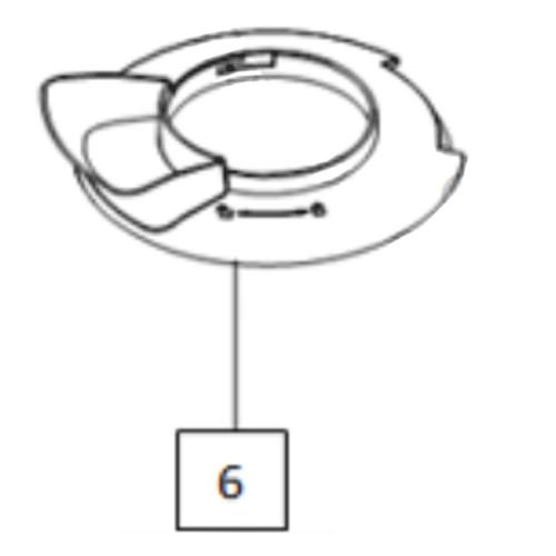 Couvercle Bol - Robot ménager (CU001133 THOMSON)