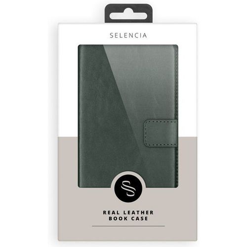 Selencia Étui De Téléphone En Cuir Véritable Samsung Galaxy S20 Fe