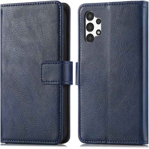 Imoshion Étui De Téléphone Portefeuille Luxe Samsung Galaxy A13 (4g) - Bleu Foncé