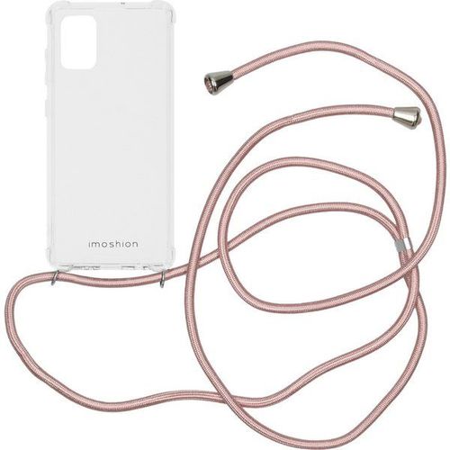 Imoshion Coque Avec Cordon Samsung Galaxy A71 - Rose Champagne