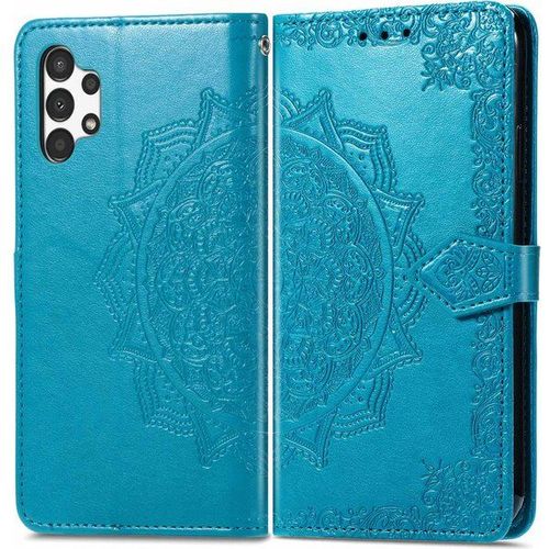 Imoshion Etui De Téléphone Portefeuille Mandala Samsung Galaxy A13 (4g) - Turquoise