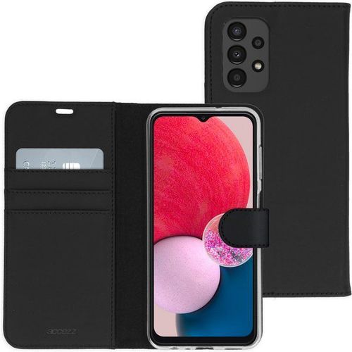 Accezz Étui De Téléphone Portefeuille Wallet Samsung Galaxy A13 (4g) - Noir