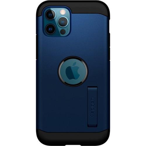 Spigen Coque Tough Armor Iphone 12 (Pro) - Bleu Foncé