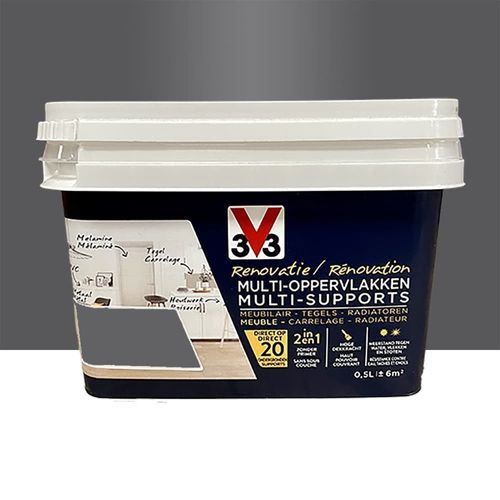 Peinture V33 Rénovation Multi-Supports Fonte 0,5 L