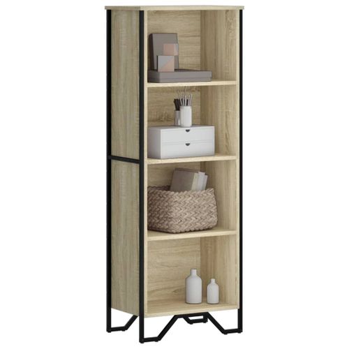 Vidaxl Bibliothèque Chêne Sonoma 50x31x137,5 Cm Bois D'ingénierie