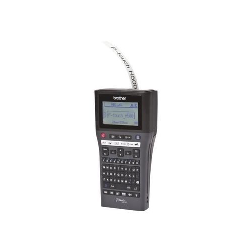 Brother P-Touch PT-H500 Étiqueteuse monochrome transfert thermique Rouleau (2,4 cm) 180 dpi jusqu'à 30 mm-sec USB 2.0 cutter?