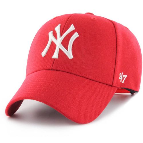 47 Brand Snapback Cap - Mvp New York Yankees Rouge