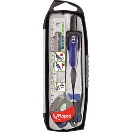 Compas Technique - Scolaire - Coffret 4 Pièces - Technic Compact - Maped