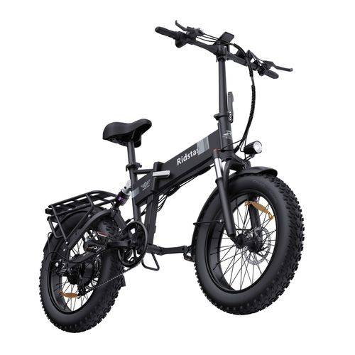 Vélo Électrique Ridstar H20 - Moteur 500w Batterie 48v15ah Pneus 20" Freins À Disque Mécaniques - Noir