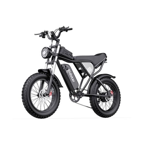Vélo Électrique Ridstar Q20 - Moteur 750w Batterie 48v20ah Pneus 20" Freins À Disque Hydrauliques - Noir