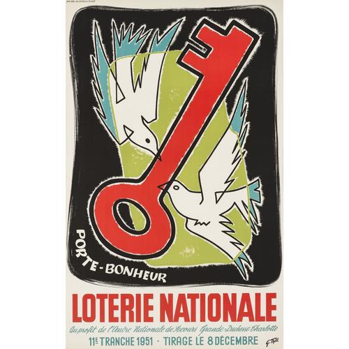 Affiche Loterie Nationale