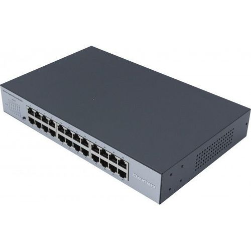 DEXLAN SWITCH 24 Port Gigabit Rackable Fanless + Vlan