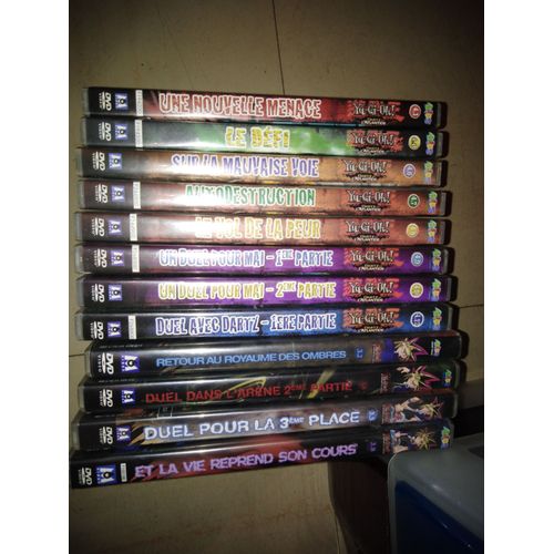 Lot Dvd Yu-Gi-Oh Saison 3 Et 4
