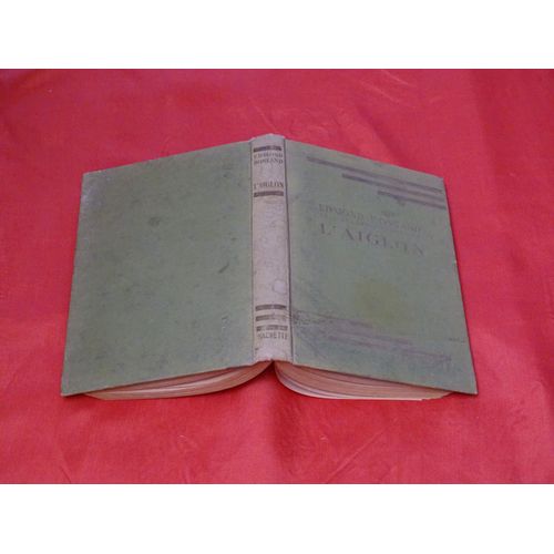 L'aiglon - - - Edmond Rostand - Bibliothèque Verte _ Hachette . 1939 .
