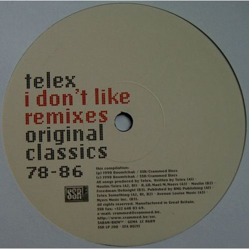 I Don't Like Remixes - Original Cla