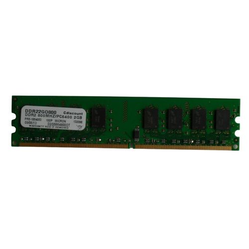 Cdiscount DDR2 800MHZ.PC6400 2GB PRE 1854053 100P MICRON 13