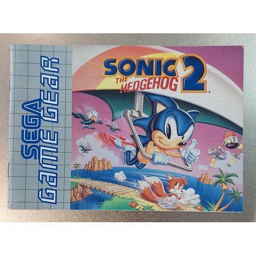 Sonic 2 The Hedgehog - Notice Officielle Game Gear - Sega