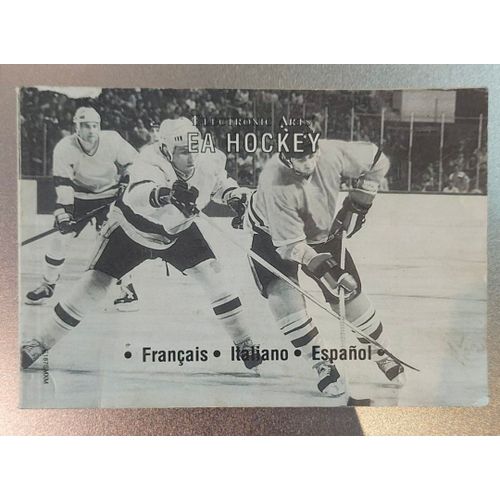 Ea Hockey - Notice Officielle Megadrive - Sega