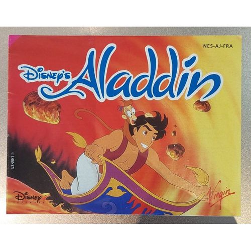 Disney's Aladdin - Notice Officielle Nes - Nintendo