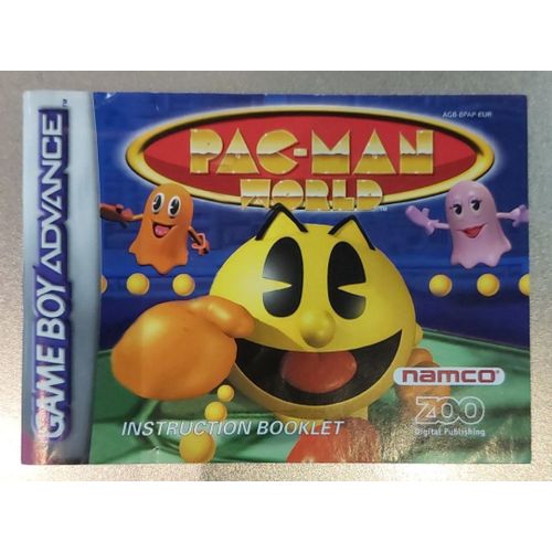 Pac-Man World - Notice Officielle Game Boy Advance - Nintendo