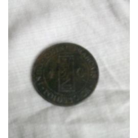 Monnaie 1 Centime Indochine Française 1887