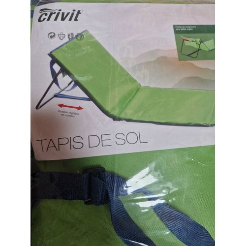 Tapis de sol pour plage ou camping CRIVIT