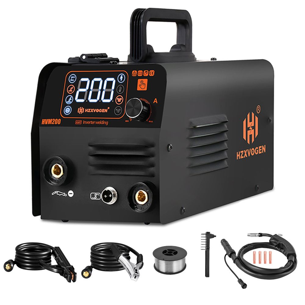 Poste à Souder Machine Semi Automatique 200A Soudure MIG/MMA Soudeu...