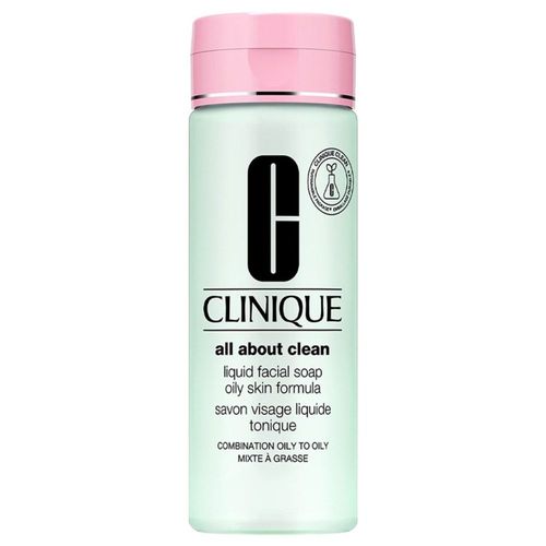 Liquid Facial Soap Oily Skin - Clinique - Gel Douche 
