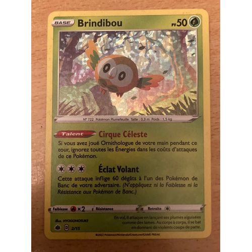 (578) Brindibou 2/15 Pokemon 